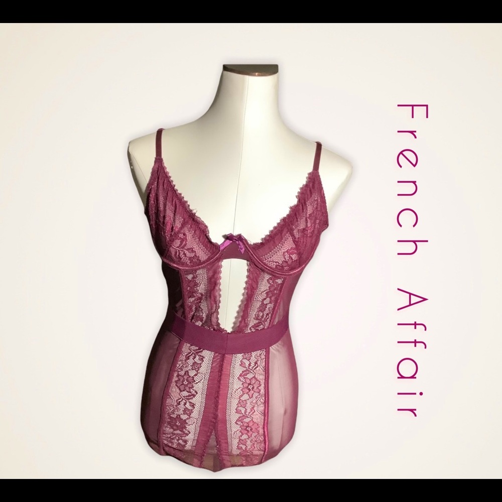 French Affair Size Medium Chemise Lingerie